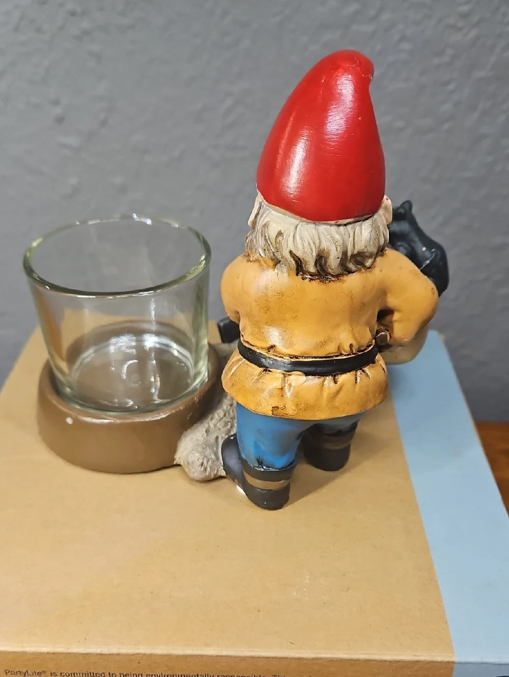Partylite Gnick Garden Gnome Votive Holder - Picture 5 of 7